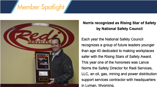 Redi's Lance Norris Featured in Petroleum Association of Wyoming Newsletter
