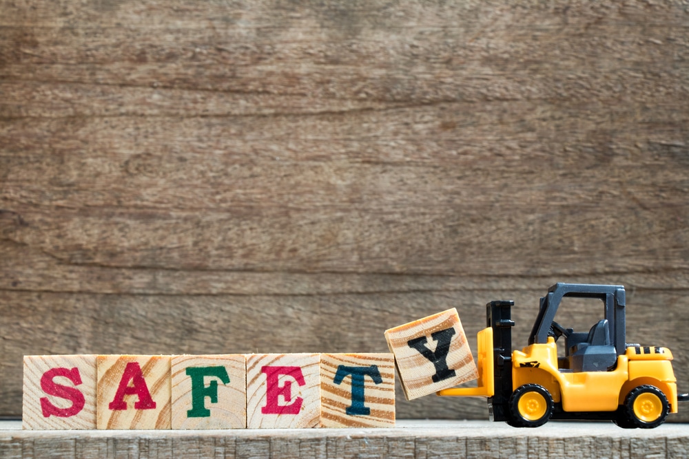 forklift safety industrial construction