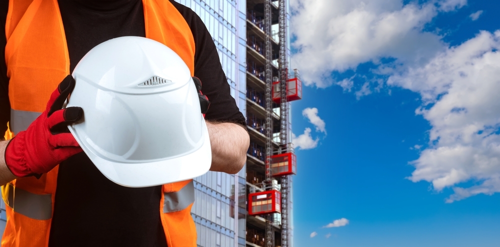 head protection industrial construction