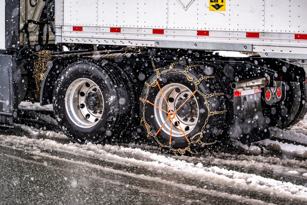 heavy haul equipment winter