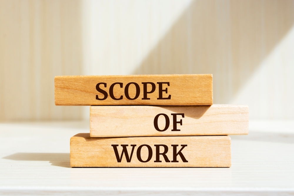 scope of work industrial project