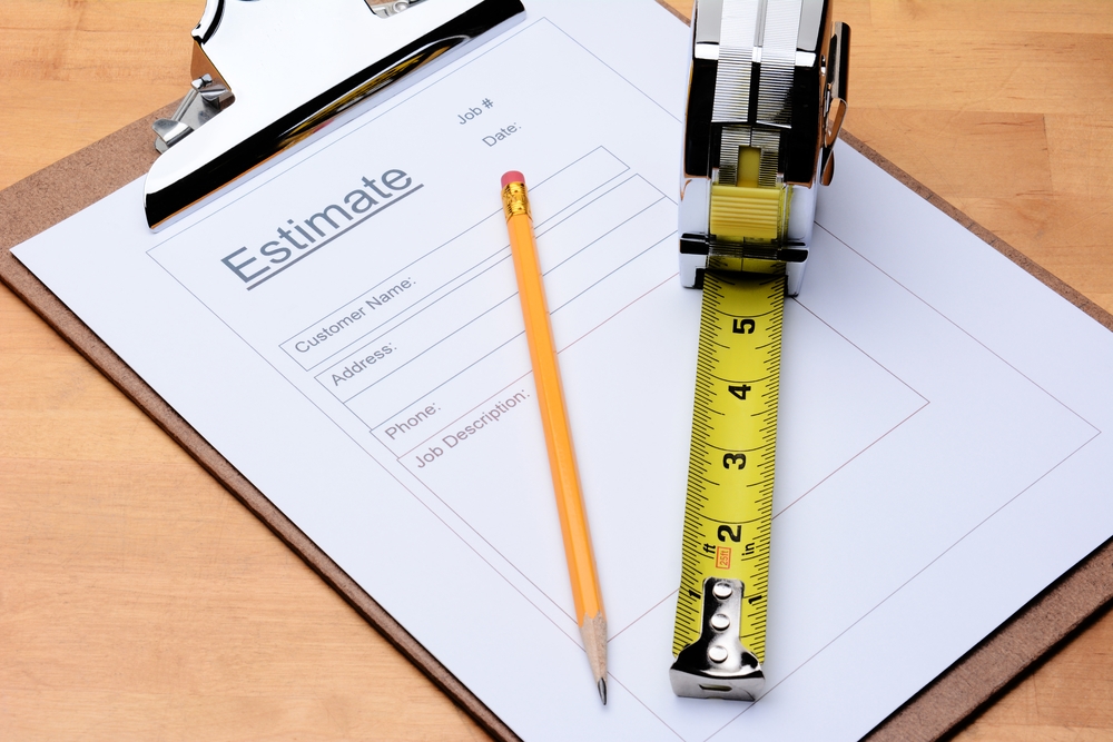 themes steps construction estimates